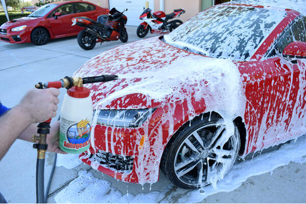 Nước rửa xe ô tô sử dụng như thế nào